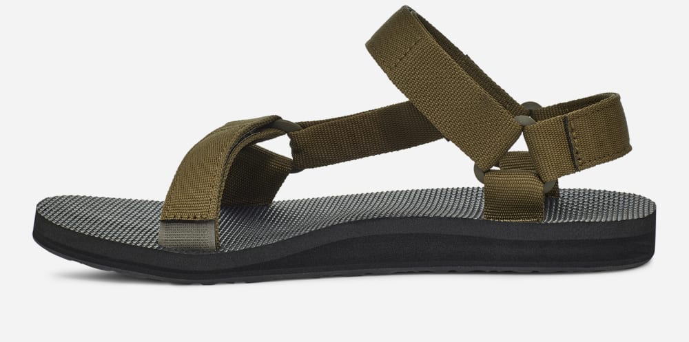 Men's Teva Original Universal Sandals Dark Olive | USA-1670