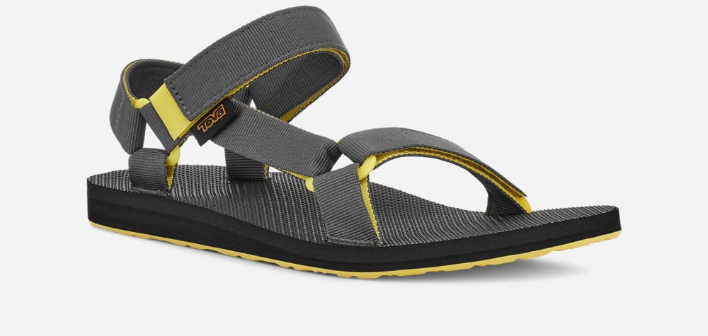 Men's Teva Original Universal Sandals Dark Grey | USA-3709