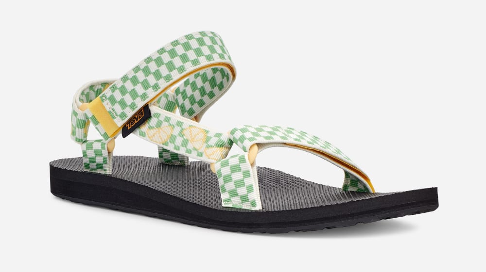 Men's Teva Original Universal Sandals Green | USA-2463