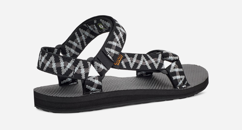 Men's Teva Original Universal Sandals Light Black / Grey | USA-6074