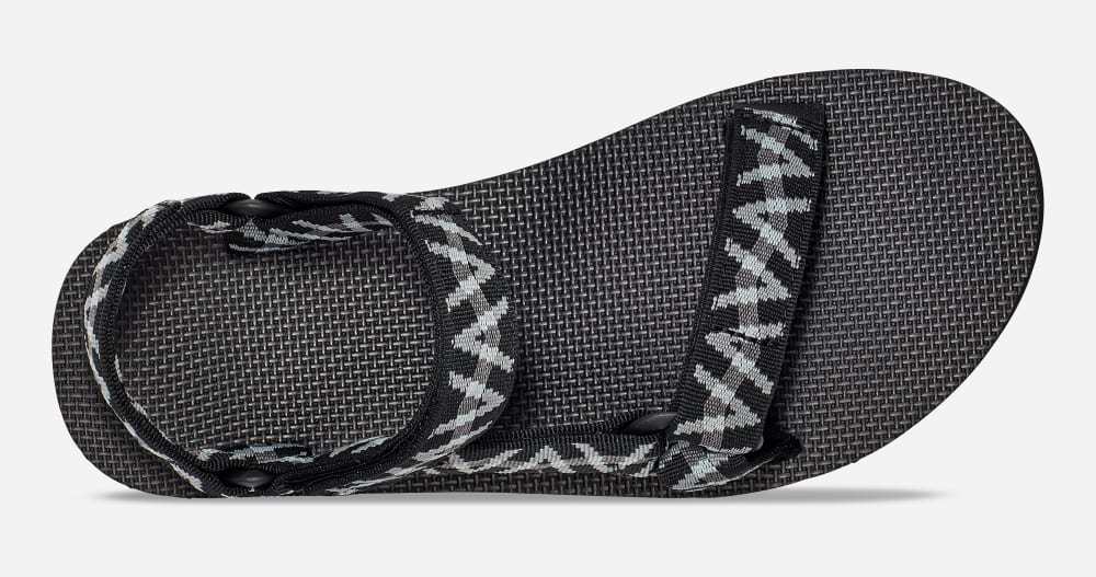 Men's Teva Original Universal Sandals Light Black / Grey | USA-6074