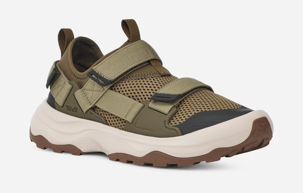 Men's Teva Outflow Universal Sneaker Dark Olive | USA-2430