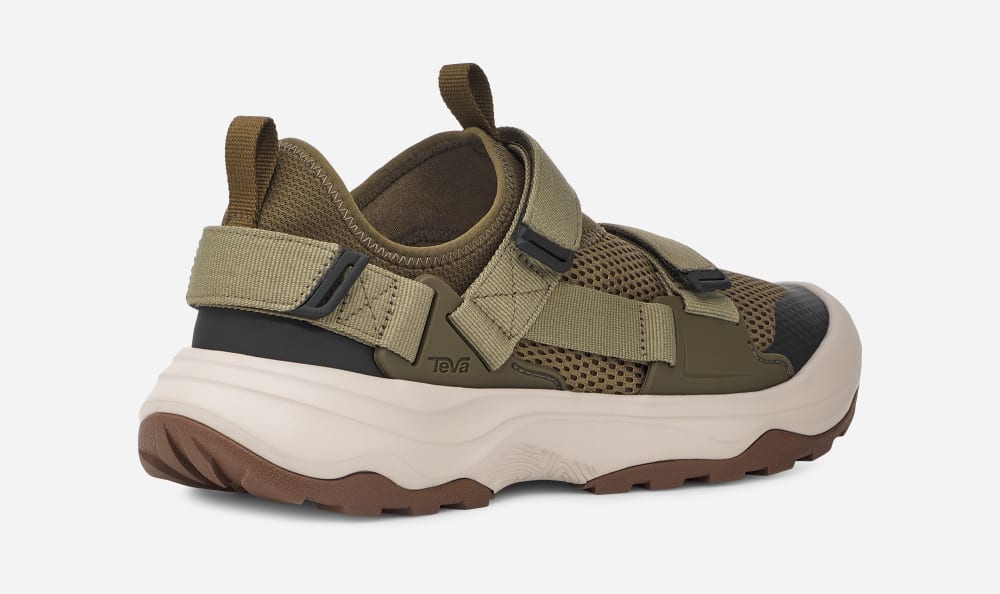 Men's Teva Outflow Universal Sneaker Dark Olive | USA-2430