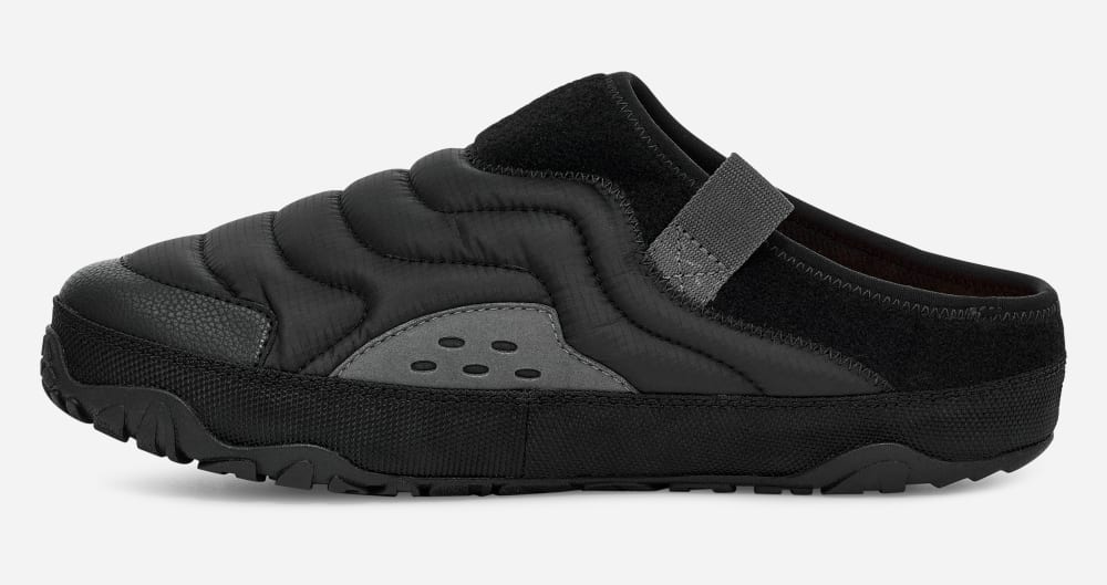 Men's Teva ReEMBER TERRAIN Slip Ons Black | USA-9586