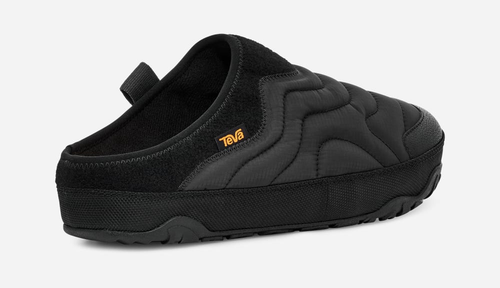 Men's Teva ReEMBER TERRAIN Slip Ons Black | USA-9586