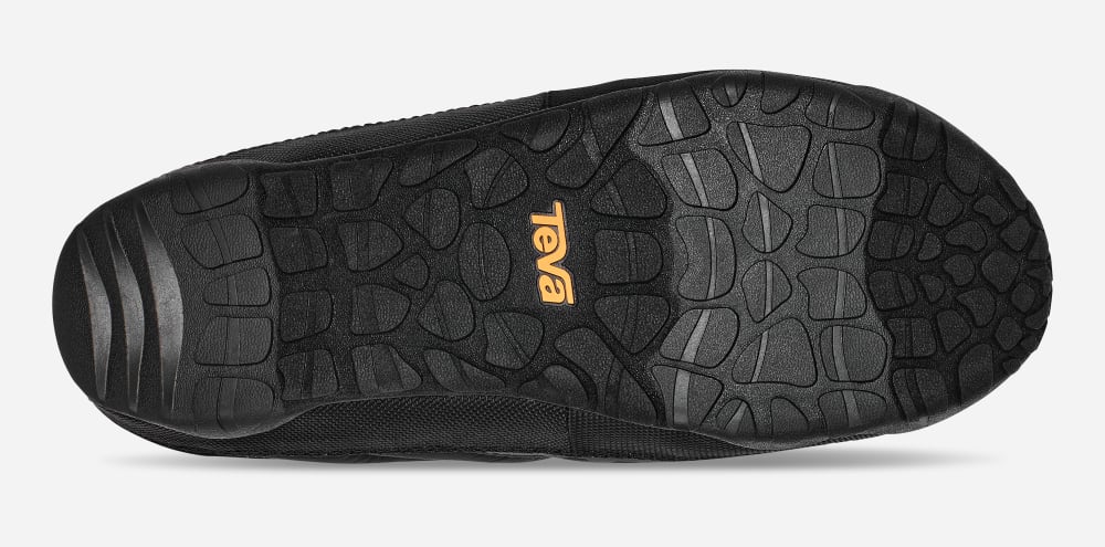 Men's Teva ReEMBER TERRAIN Slip Ons Black | USA-9586