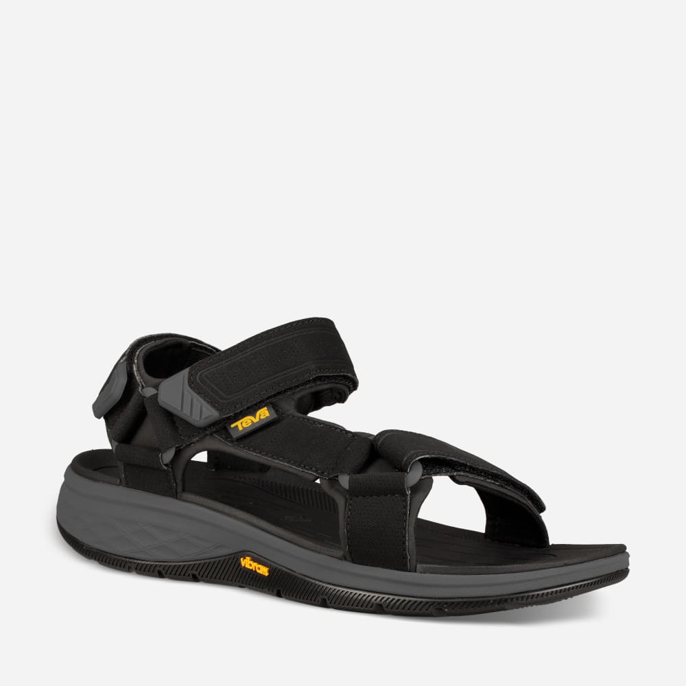 Men's Teva Strata Universal Sandals Black | USA-8052