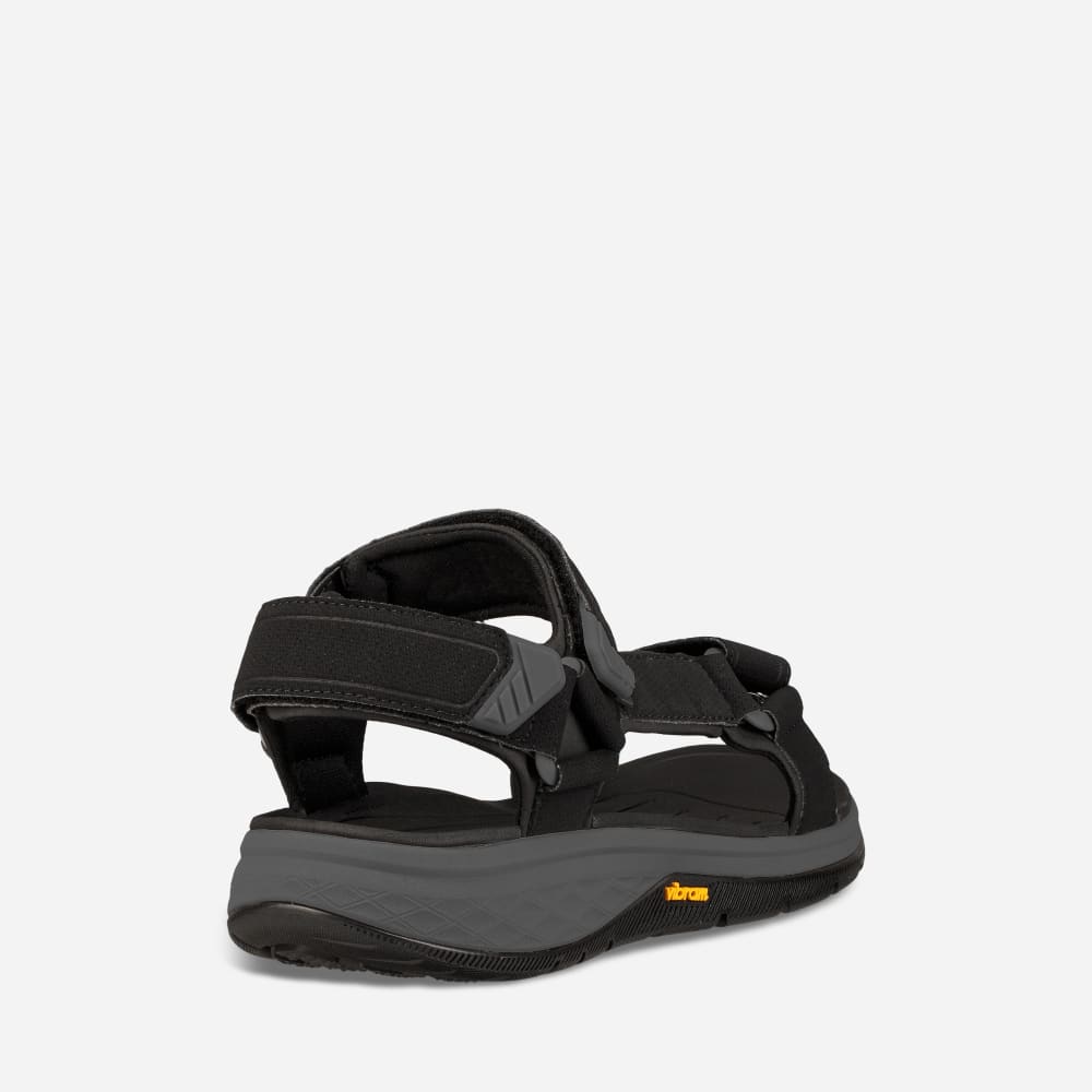 Men's Teva Strata Universal Sandals Black | USA-8052