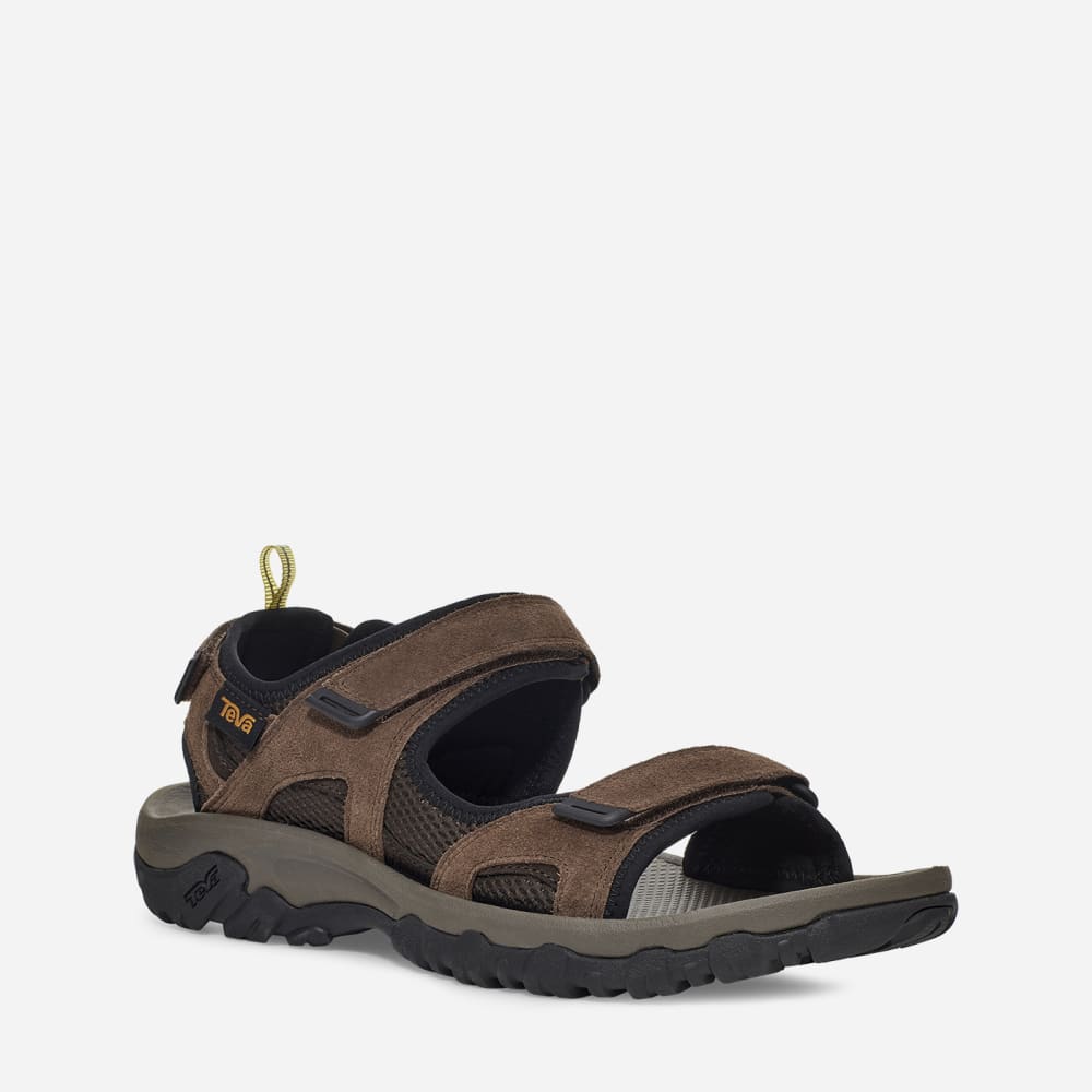 Men's Teva Trailpulse Hiking Sandals Brown | USA-1532