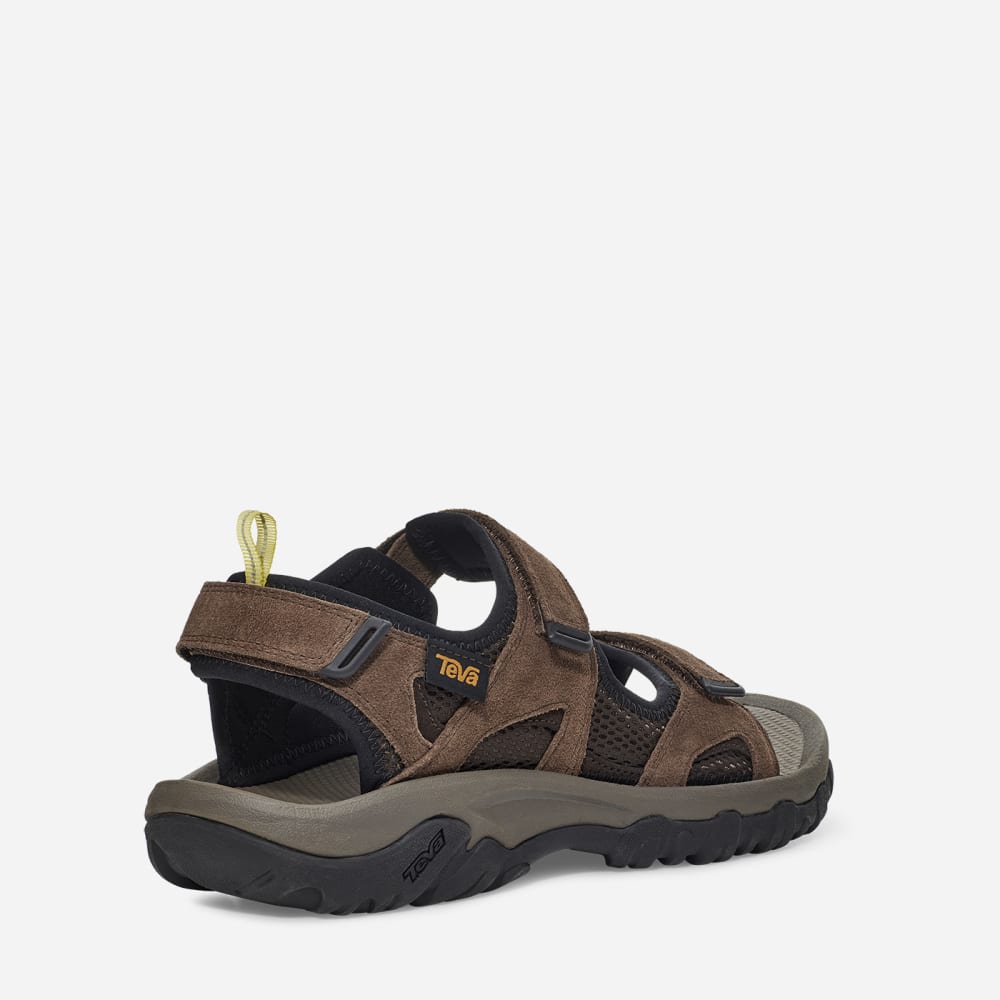 Men's Teva Trailpulse Hiking Sandals Brown | USA-1532