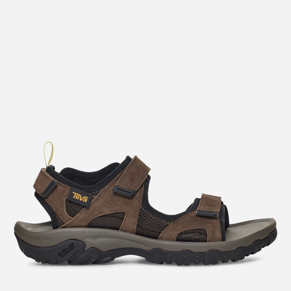 Men\'s Teva Trailpulse Hiking Sandals Brown | USA-1532