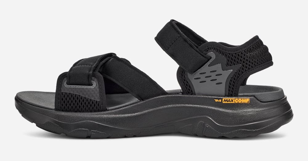 Men's Teva Zymic Sandals Black | USA-7230