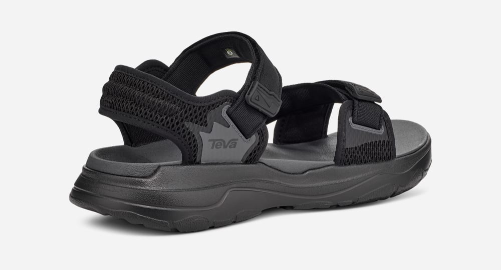 Men's Teva Zymic Sandals Black | USA-7230