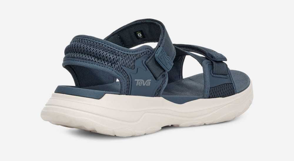 Men's Teva Zymic Sandals Blue | USA-3268