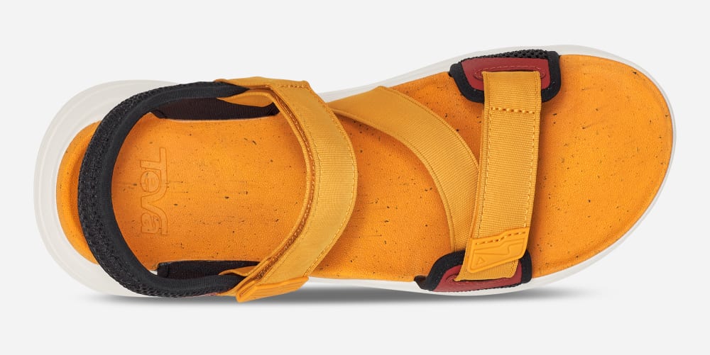 Men's Teva Zymic Sandals Gold Orange | USA-9087