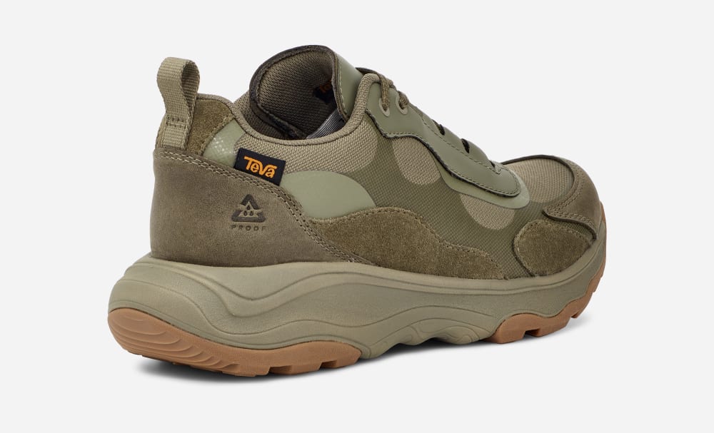 Women's Teva Geotrecca Low Sneaker Olive | USA-9786