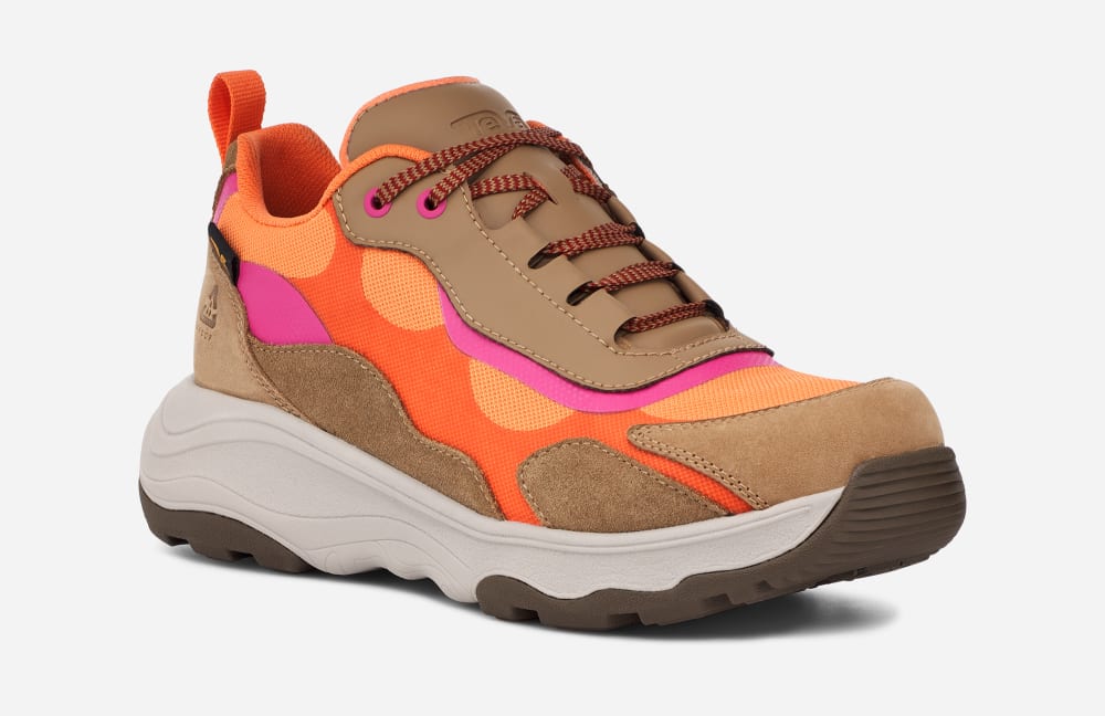 Women's Teva Geotrecca Low Sneaker Orange Brown / Coral Rose | USA-4263