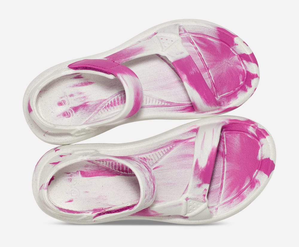 Women's Teva Hurricane Drift Huemix Sandals Rose Purple | USA-5789