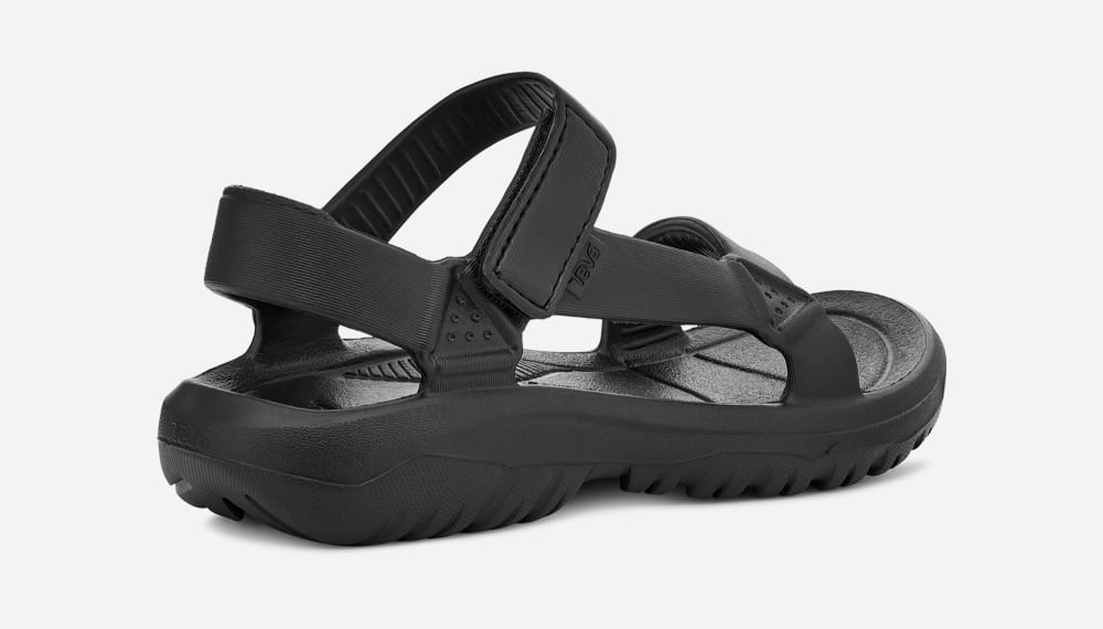 Women's Teva Hurricane Drift Sandals Black / Black | USA-4816