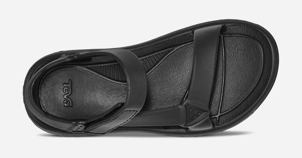 Women's Teva Hurricane Drift Sandals Black / Black | USA-4816