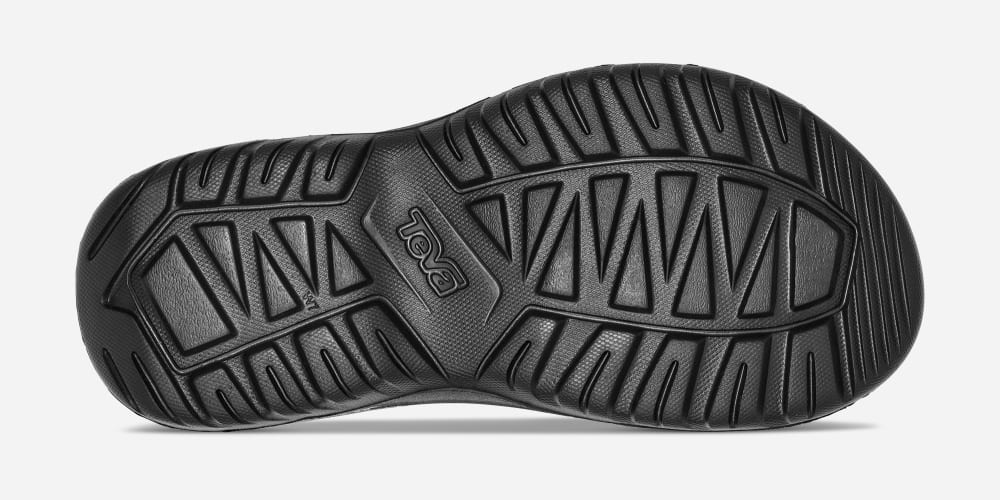 Women's Teva Hurricane Drift Sandals Black / Black | USA-4816