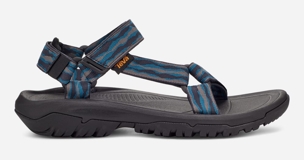 Women\'s Teva Hurricane XLT2 Hiking Sandals Blue Navy Grey | USA-8394