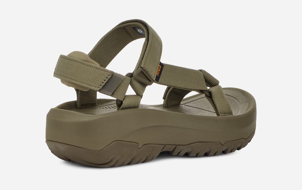 Women's Teva Hurricane Xlt2 Ampsole Platform Sandals Olive | USA-7831