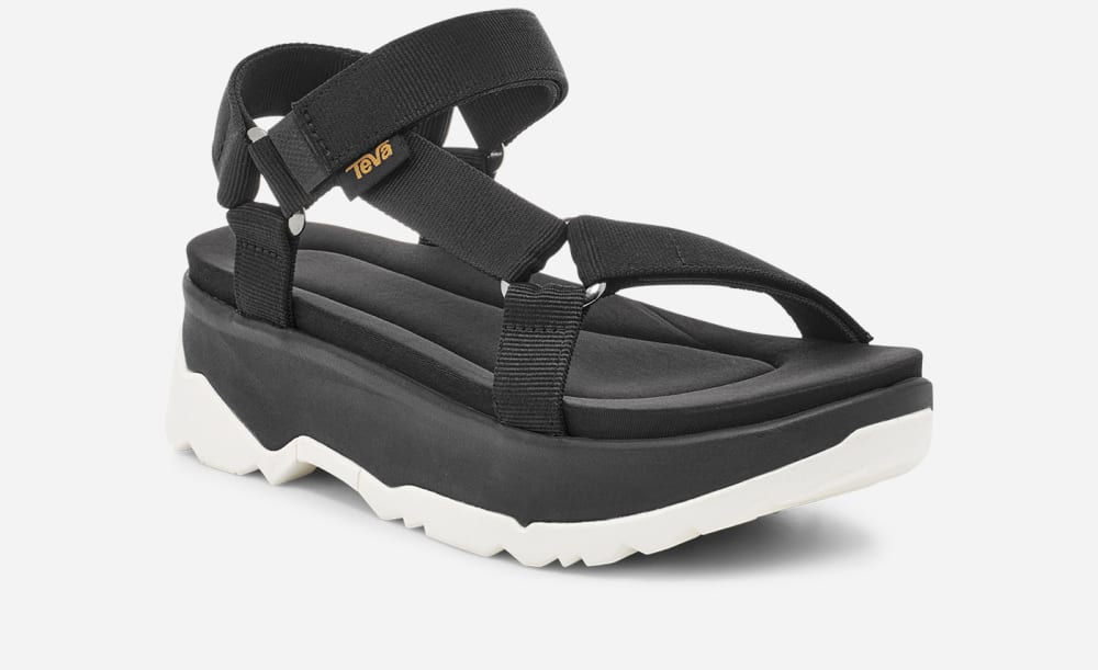 Women's Teva Jadito Universal Platform Sandals Black | USA-1594