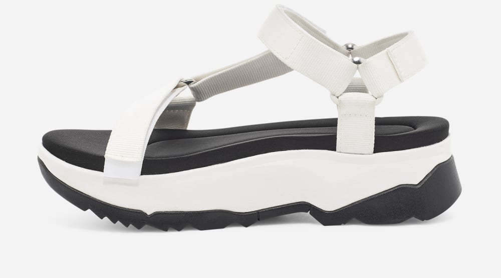 Women's Teva Jadito Universal Platform Sandals White | USA-4972