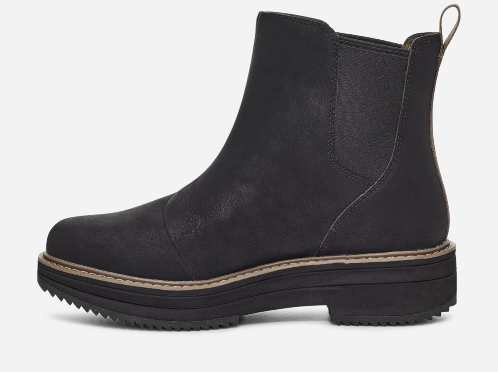 Women's Teva Midform Chelsea Boots Black | USA-4235