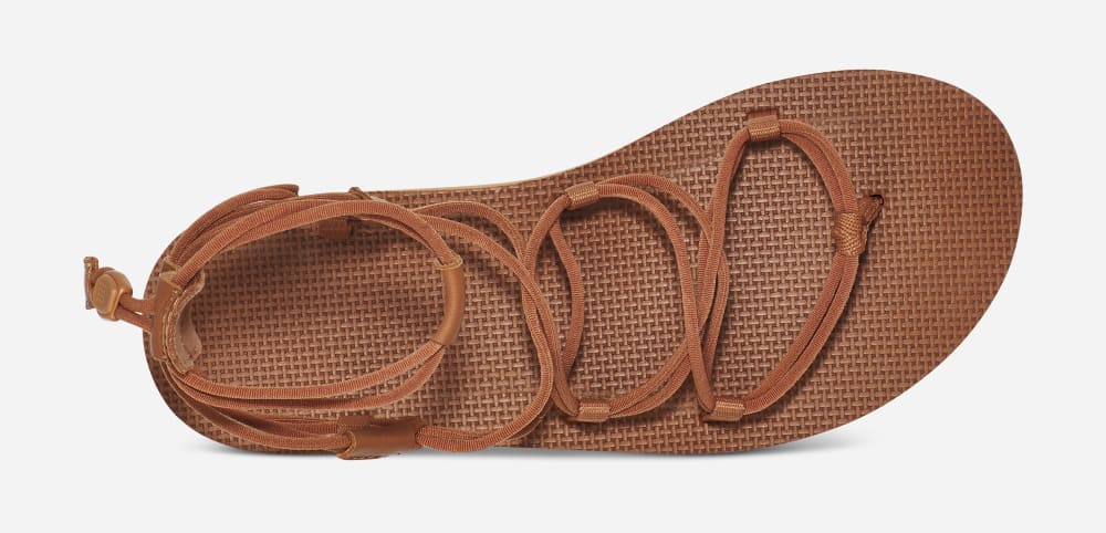 Women's Teva Midform Infinity Sandals Brown | USA-9104