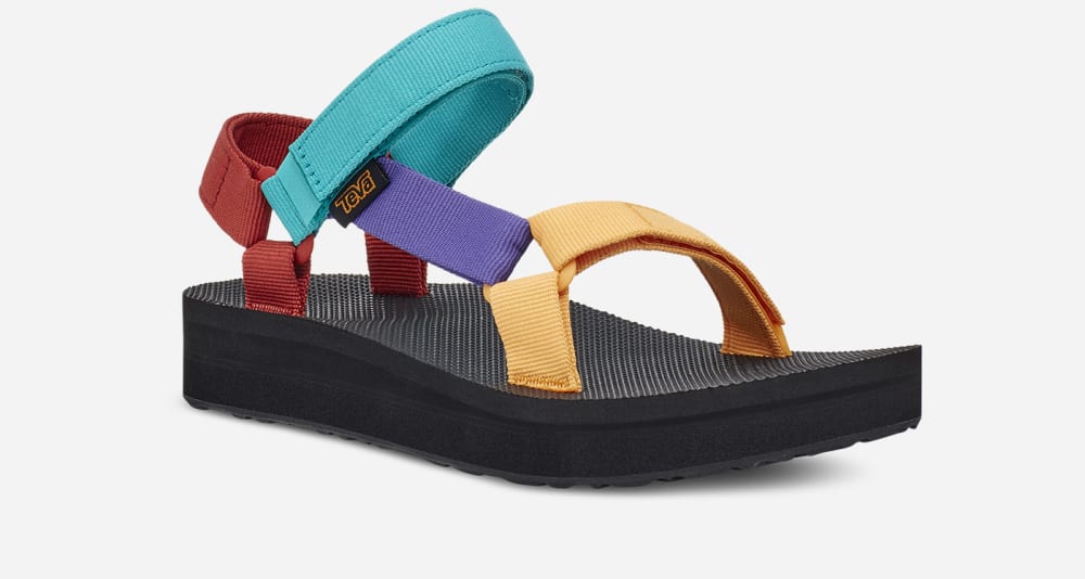 Women's Teva Midform Universal Sandals Light Multicolor | USA-2816