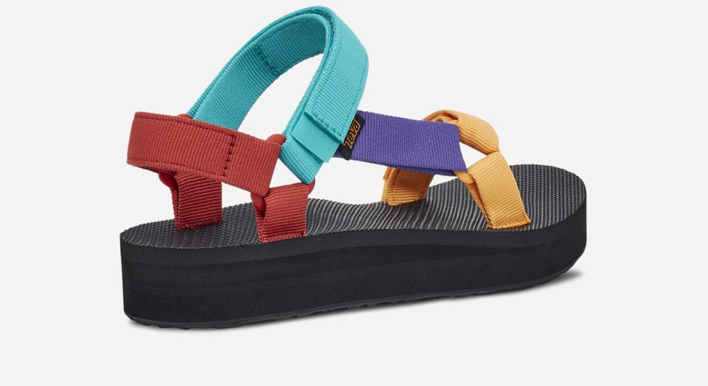 Women's Teva Midform Universal Sandals Light Multicolor | USA-2816