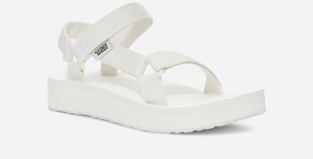 Women's Teva Midform Universal Sandals Light White | USA-5927