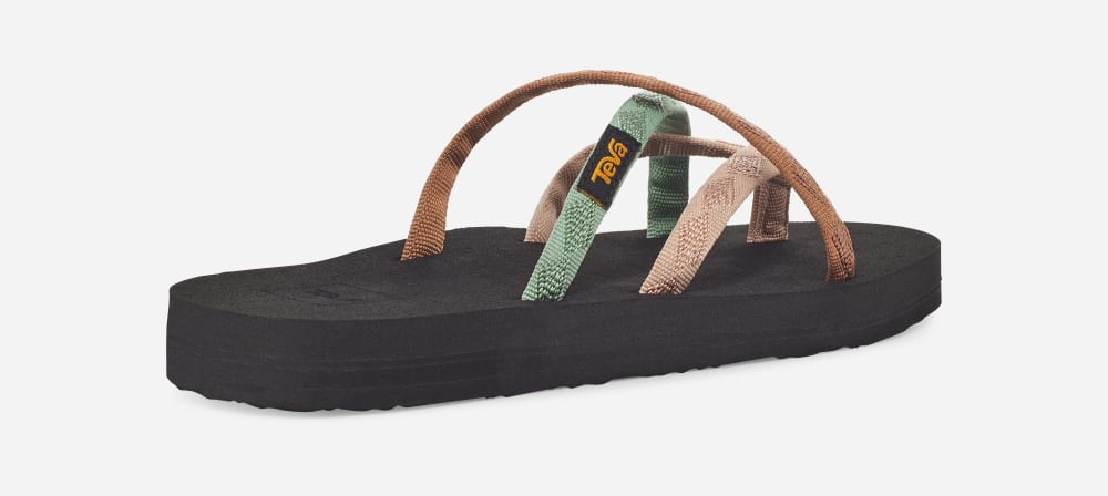 Women's Teva Olowahu Flip Flops Multicolor | USA-2516