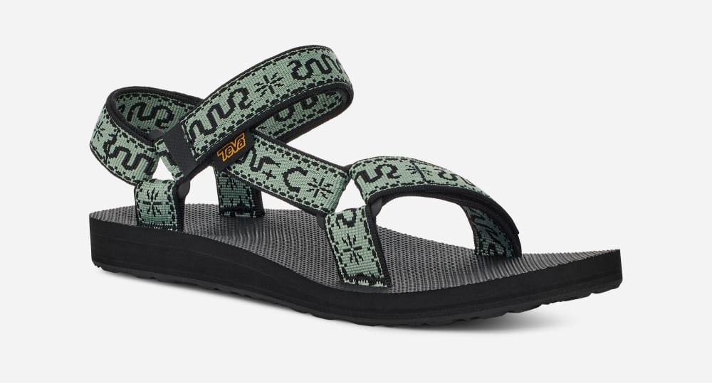 Women's Teva Original Universal Sandals Black | USA-0137