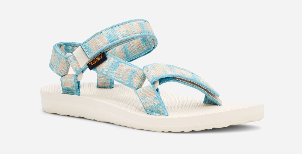 Women's Teva Original Universal Sandals White | USA-2736