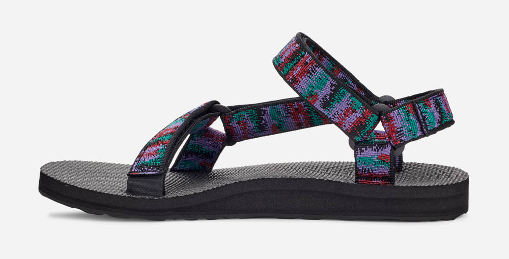 Women's Teva Original Universal Sandals Black | USA-4152