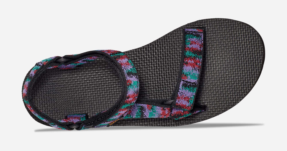 Women's Teva Original Universal Sandals Black | USA-4152