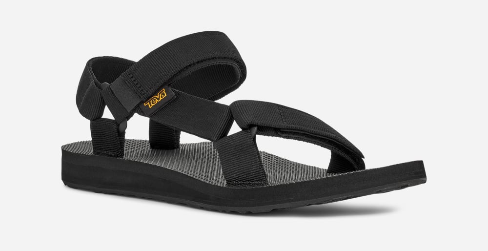 Women's Teva Original Universal Sandals Black | USA-5679