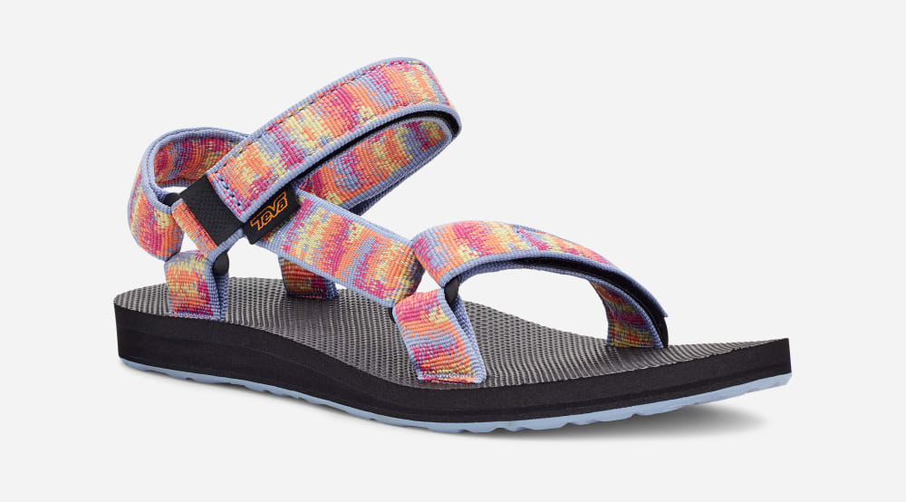 Women's Teva Original Universal Sandals Brown Multicolor | USA-8324