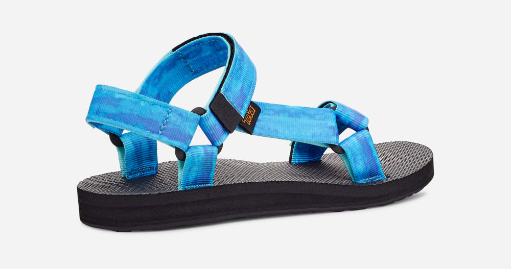 Women's Teva Original Universal Tie-Dye Sandals Blue | USA-0864