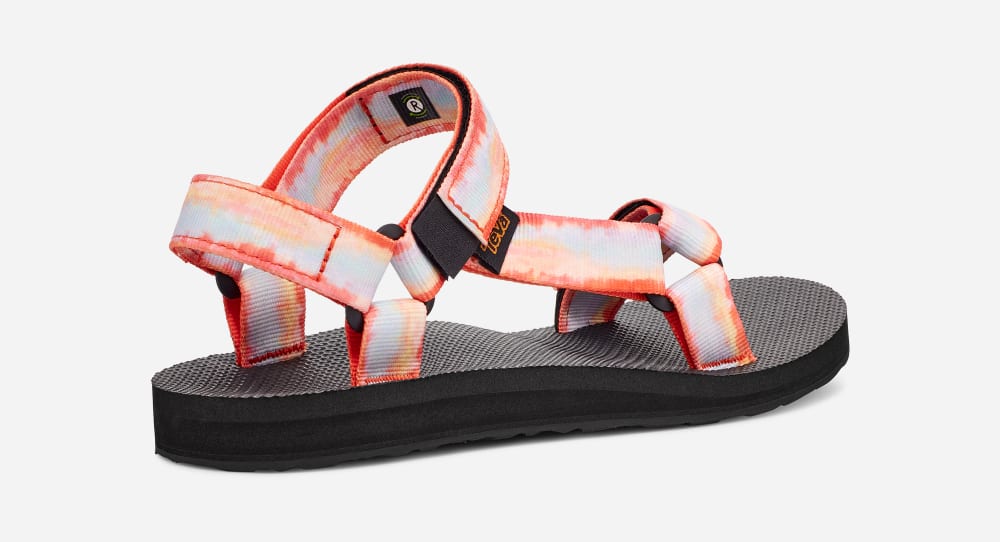 Women's Teva Original Universal Tie-Dye Sandals Red | USA-8791