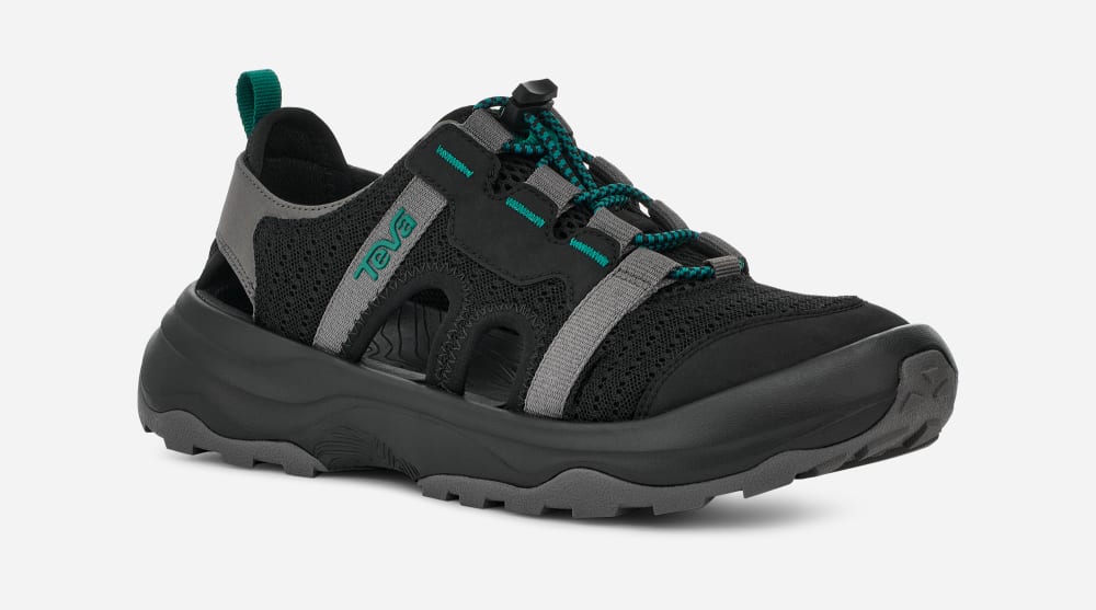 Women's Teva Outflow CT Hiking Shoes Black / Grey | USA-4325