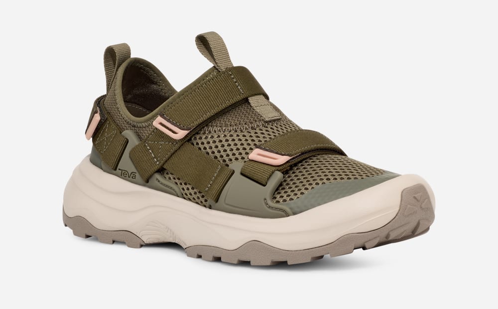 Women's Teva Outflow Universal Sneaker Olive | USA-2457