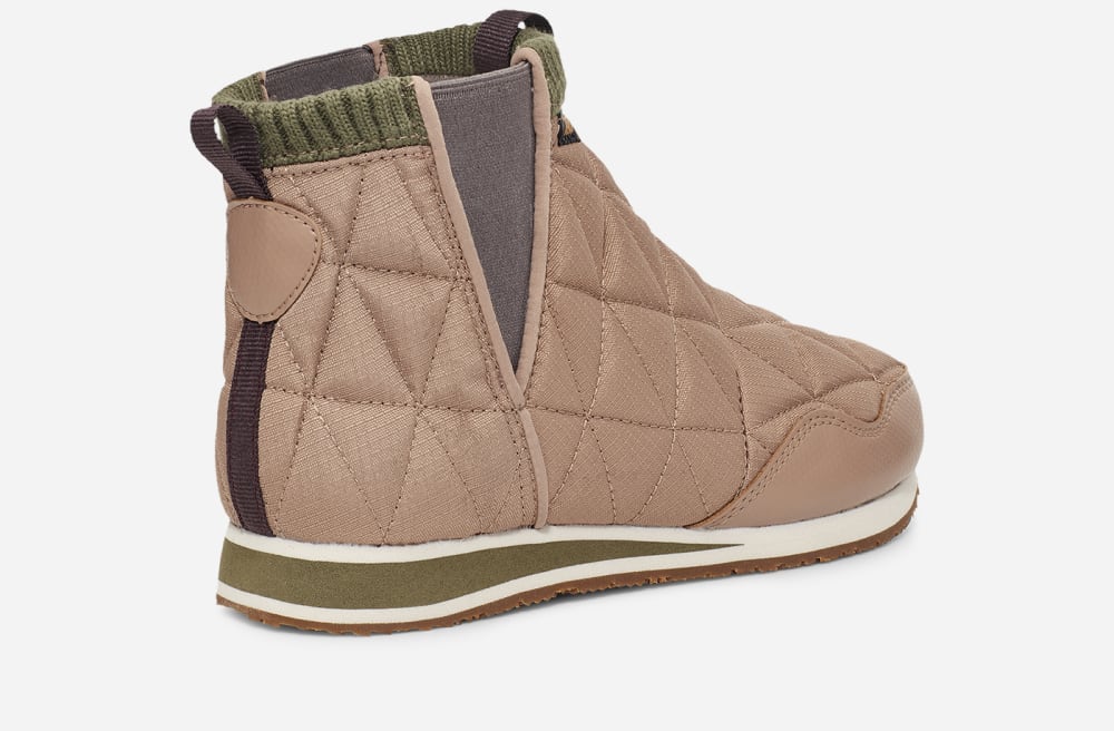 Women's Teva ReEMBER MID Boots Olive | USA-8614