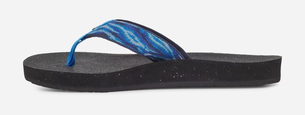 Women's Teva Reflip Flip Flops Blue | USA-6815