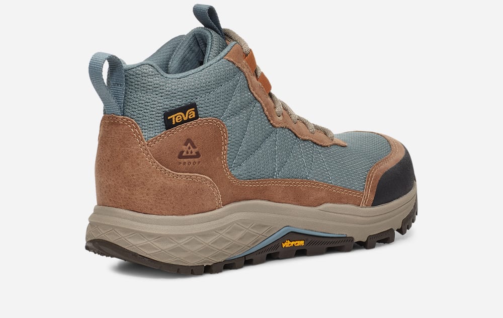 Women's Teva Ridgeview Mid Hiking Boots Brown | USA-9685