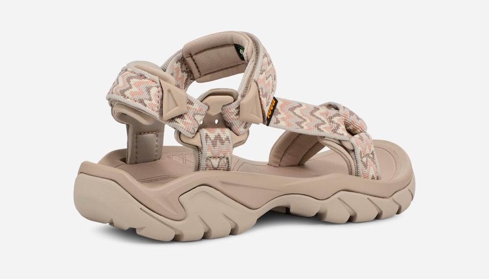 Women's Teva Terra Fi 5 Universal Hiking Sandals Beige | USA-3278