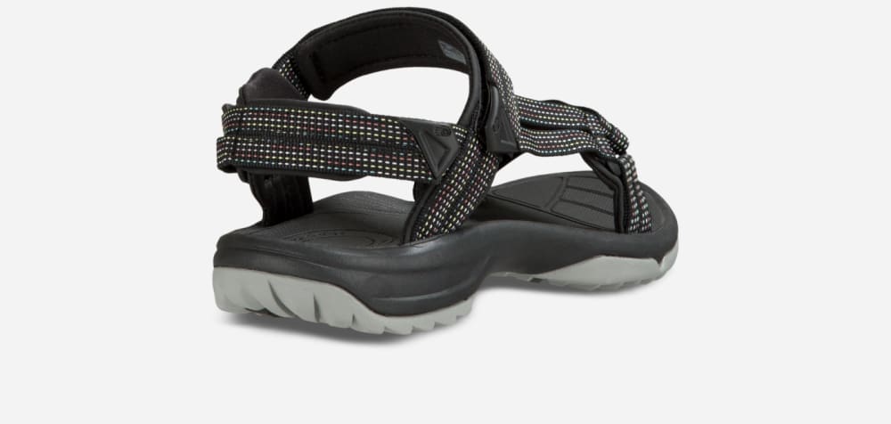 Women's Teva Terra Fi Lite Hiking Sandals Light Black | USA-7043